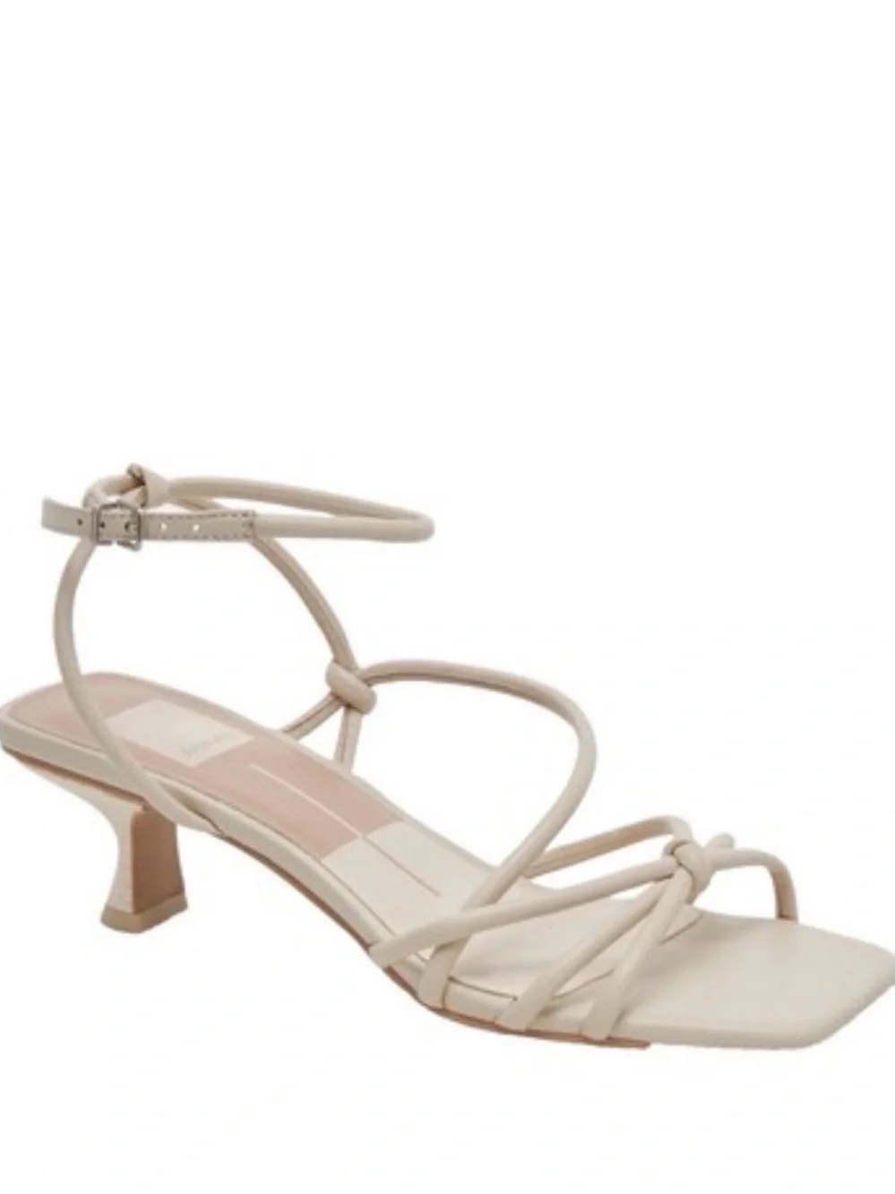 Dolce Vita Ivory Strappy Kitten Heels✨ Size: 8.5